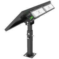 Light Efficient Design 20 watt 4000K Cool White Black Dimmable LED Solar Flood Light